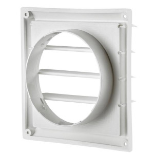 Lambro Usa Rejilla Ventilacion Blanca 6" 361W