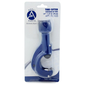 Appli Parts APT-TC105 Corta Tubo para Cobre, Aluminio, acero, PVC y otros tubos de metal blando desde 1/8 pulg hasta 1-1/8 pulg (3 - 29 mm) para Profesionales y Bricolaje