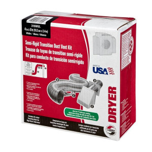 Kit Campana De Ventilacion 4pulg X 8pies Lambro 1375W-R
Remplaza 316WUL 316W