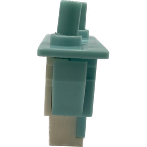 Switch Nevera 4 Terminales 250V 0.7A 125V 1.4A terminales 4312, modelo LTK-6, Switch de puerta refrigerador con 2 botones, Remplazo LG Samsung y Otras marcas