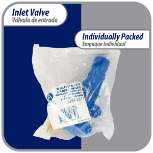 Appli Parts APIV-1311 Valvula para lavadora 1 Entrada 3/4 pulg NPT por 3 Salidas 5/16 pulg 110V-120 V, 50/60 Hz, remplazo para modelos Mabe, Olimpia, 189D3116P017, 189D3116P016, 189D3116P005, WW01F00794